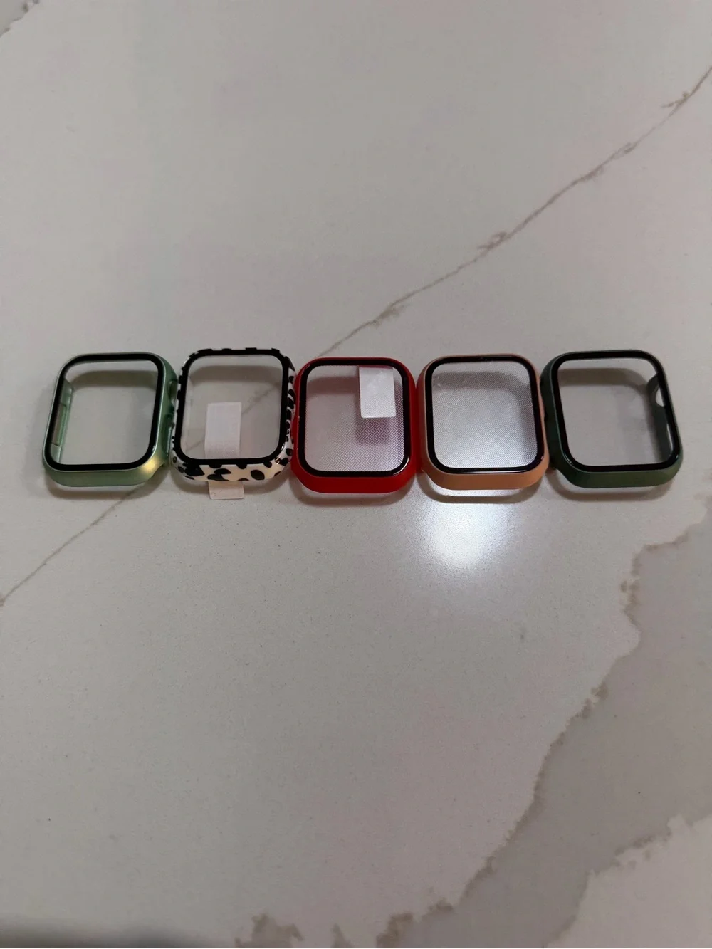 Silicone Apple Watch Style Protective Cases - Multi Color Set